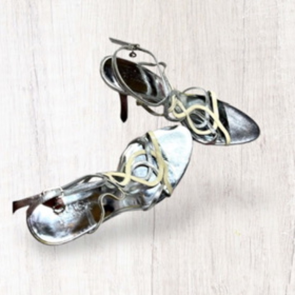 Guess Marciano Stiletto Sandals Fits Size 8 - Picture 3 of 12
